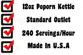 12 Oz Popcorn Popper with 50 Serving – To The Moon