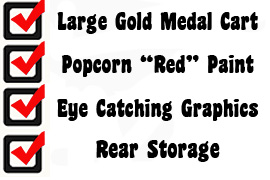 Commercial Popper  Deluxe Whiz Bang Popper - Gold Medal #2005ST – Gold  Medal Products Co.