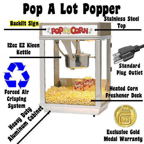 Classic Pop 14 oz Popcorn Machine